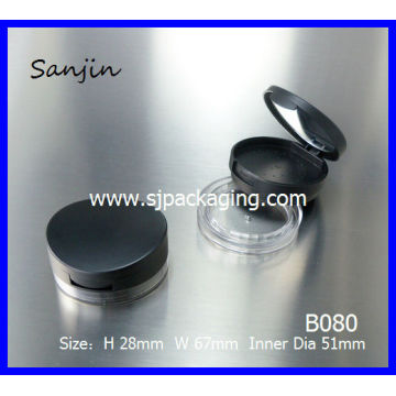 2014 new product cosmetic package empty compact powder container